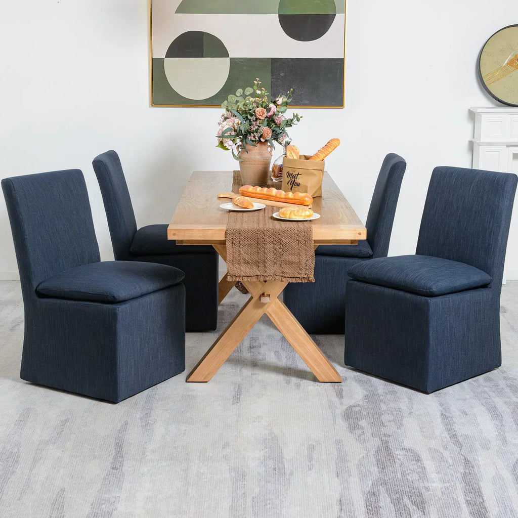 Why Dining Chairs with Casters Are a Game-Changer for Your Dining Room