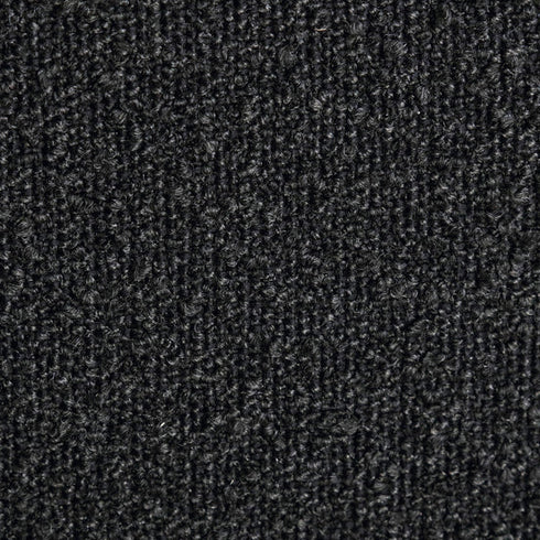 Wilton Bouclé Swivel Barrel Chair - Black Petal Back Modern Swivel Chair | Swivel Accent Chairs | Kinwell Furniture | Swivel Armchairs