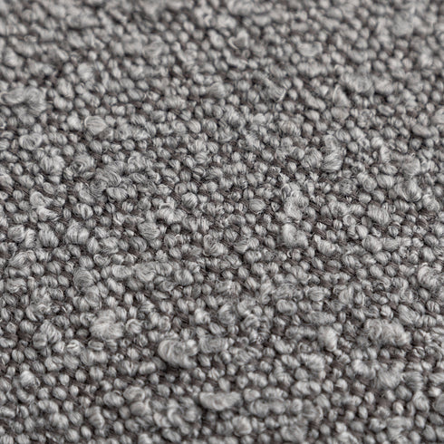 Laura Bouclé Swivel Barrel Chair - Gray Modern Swivel Chair | Swivel Accent Chairs | Kinwell Furniture | Swivel Armchairs