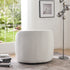 Ashlie Velvet Swivel Barrel Chair - Modern Swivel Chair | Swivel Accent Chairs | Kinwell Furniture | Swivel Armchairs