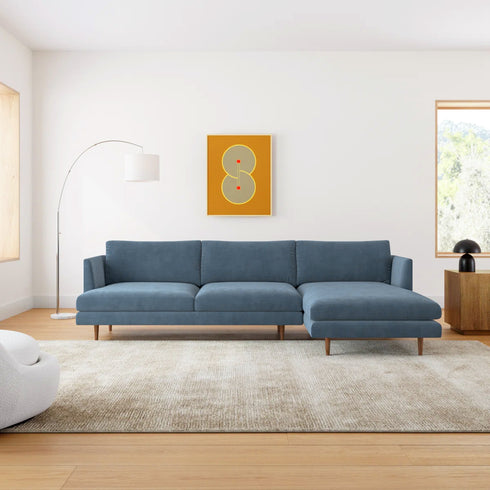 Albert Linen Blend Sectional