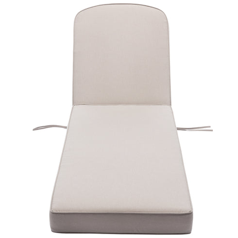 Ranu Extra Thick Outdoor Cushion Set – Beige Patio Chair Cushions | Outdoor Seat & Back Cushions | Weather-Resistant Outdoor Cushions | Kinwell Furniture