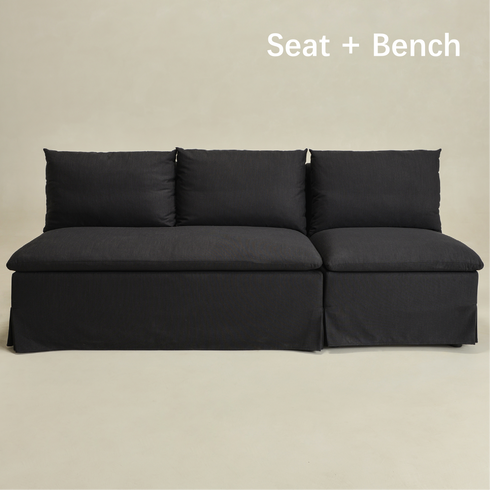 Nelly Slipcover Performance Dining Banquette