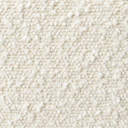 Agnes Bouclé Bed Frame with Headboard-White Modern Bed Frame | Platform Beds | Kinwell Furniture | Bedroom Bed Headboard