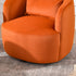Ashlie Velvet Swivel Barrel Chair - Modern Swivel Chair | Swivel Accent Chairs | Kinwell Furniture | Swivel Armchairs