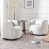 Ashlie Velvet Swivel Barrel Chair - Modern Swivel Chair | Swivel Accent Chairs | Kinwell Furniture | Swivel Armchairs