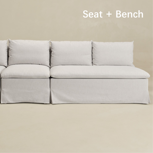 Nelly Slipcover Performance Dining Banquette