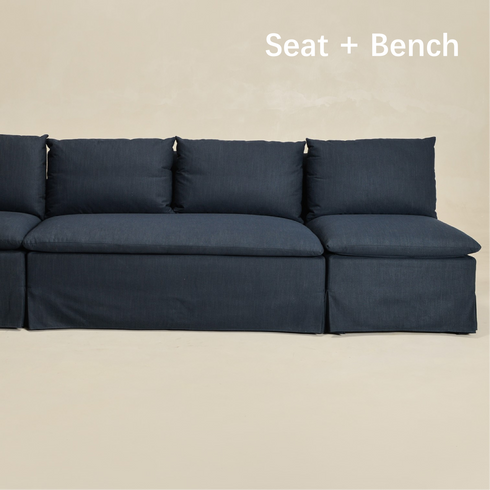 Nelly Slipcover Performance Dining Banquette