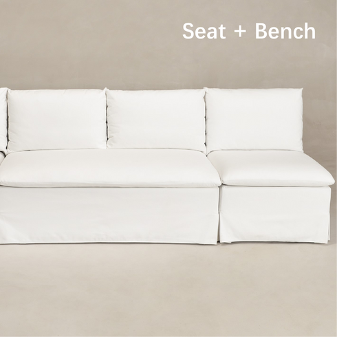 Nelly Slipcover Performance Dining Banquette
