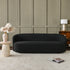 Everitte Bouclé 3-Seater Sofa - Black 3 Seater Sofa | Three Seater Couch | Kinwell Furniture | Modern 3 Seater Sofas