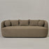 Ashlie Bouclé 3-Seater Sofa - Teddy Brown 3 Seater Sofa | Three Seater Couch | Kinwell Furniture | Modern 3 Seater Sofas