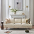 Cream Upholstered Sofa – Albert Sofa Couch | 3-Seater Sofa | Kinwell Furniture | Mid-Century Modern, Timeless Design