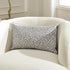Dulah Two-Tone Textured Throw Pillow