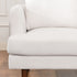 Ivory Upholstered Loveseat – Albert Loveseat Sofa | 2-Seater Couch | Kinwell Furniture | Mid-Century Modern, Timeless Design