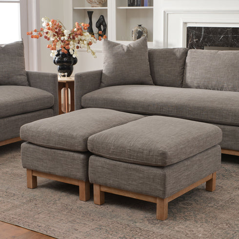 Albert Goose Down Feathers Ottoman