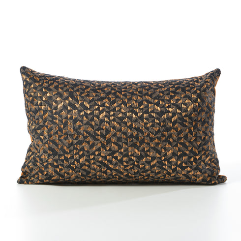 Dulah Two-Tone Textured Throw Pillow