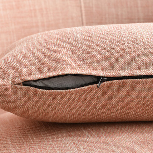 Ashlie Linen Swivel Barrel Chair - Coral Modern Swivel Chair | Swivel Accent Chairs | Kinwell Furniture | Swivel Armchairs