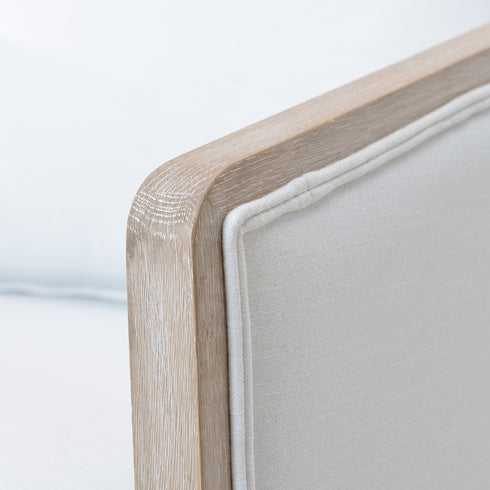 Claude Performance Linen Fabric Swivel Chair - Modern Swivel Chair | Swivel Accent Chairs | Kinwell Furniture | Swivel Armchairs