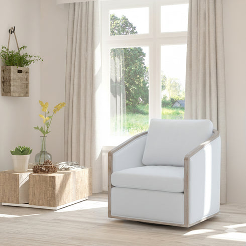 Claude Performance Fabric Swivel Chair