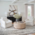 Charles Slipcover Swivel Barrel Chair