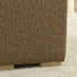 Ida Bouclé Square Ottoman