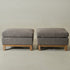 Albert Goose Down Feathers Ottoman