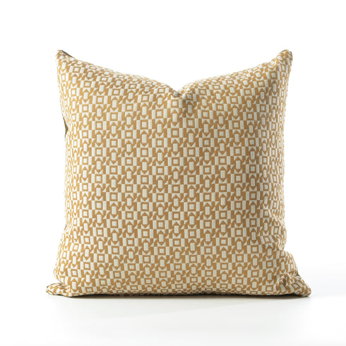 Maurice Two-Tone Textured Throw Pillow