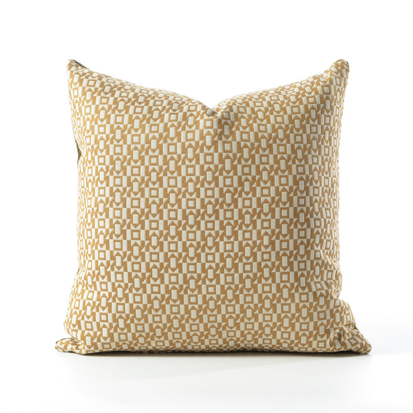Maurice Two-Tone Textured Throw Pillow