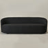 Everitte Bouclé 3-Seater Sofa - Black 3 Seater Sofa | Three Seater Couch | Kinwell Furniture | Modern 3 Seater Sofas