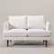 Ivory Upholstered Loveseat – Albert Loveseat Sofa | 2-Seater Couch | Kinwell Furniture | Mid-Century Modern, Timeless Design