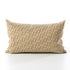 Maurice Two-Tone Textured Throw Pillow