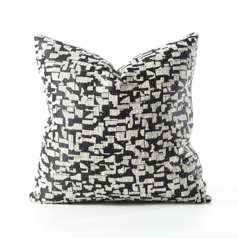 Kenneth Two-Tone Textured Throw Pillow