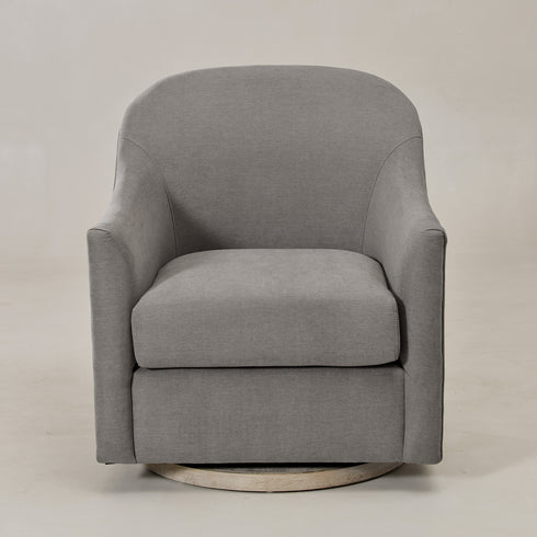 Ethel Swivel Nursery Glider - Slate Gray Nursery Glider | Glider Chairs | Kinwell Furniture | Modern Nursing Chairs | Recliners & Rockers