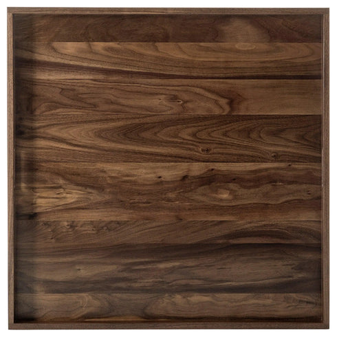 Square Black Walnut Serving Tray - Kinwell Furniture