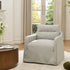Clara Linen Slipcover Swivel Chair