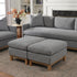 Albert Goose Down Feathers Ottoman
