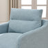 Clara Linen Slipcover Swivel Chair