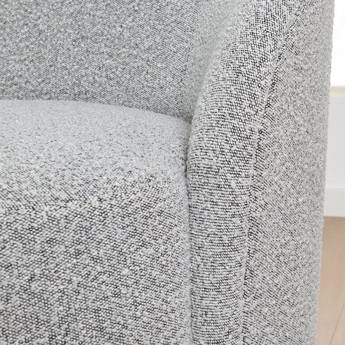Everitte Bouclé Loveseat Sofa | Fabric Loveseat Couch | Kinwell Furniture | Modern Loveseats & Comfortable Loveseat Sofa