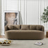 Ashlie Bouclé 3-Seater Sofa - Teddy Brown 3 Seater Sofa | Three Seater Couch | Kinwell Furniture | Modern 3 Seater Sofas