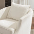 Minerva Swivel Barrel Chair - Beige Modern Swivel Chair | Swivel Accent Chairs | Kinwell Furniture | Swivel Armchairs