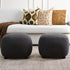 Elmer Bouclé Ottoman - Fabric Ottoman | Decorative Ottoman | Kinwell Furniture | Modern Ottoman Furniture