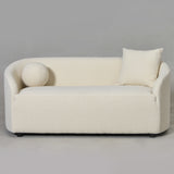 Susie Premium Bouclé Loveseat |White Loveseat | Loveseat Couch | Kinwell Furniture | Modern Loveseats & Comfortable Loveseat Sofa Couches