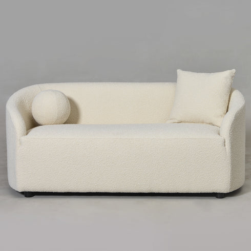 Susie Premium Bouclé Loveseat |White Loveseat | Loveseat Couch | Kinwell Furniture | Modern Loveseats & Comfortable Loveseat Sofa Couches