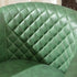 Logan Faux Leather Tufted Swivel Club Chair - Modern Swivel Chair | Swivel Accent Chairs | Kinwell Furniture | Swivel Armchairs