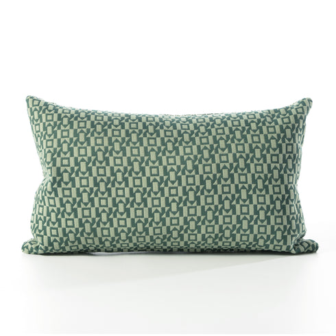 Maurice Two-Tone Textured Throw Pillow