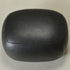 Elmer Faux Leather Ottoman – Round Black Ottoman | Decorative Ottoman | Kinwell Furniture | Modern Faux Leather Furniture