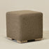 Ida Bouclé Square Ottoman