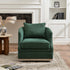 Minerva Swivel Barrel Chair - Green Modern Swivel Chair | Swivel Accent Chairs | Kinwell Furniture | Swivel Armchairs