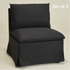 Nelly Slipcover Performance Dining Banquette
