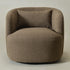 Ashlie Bouclé Swivel Barrel Chair